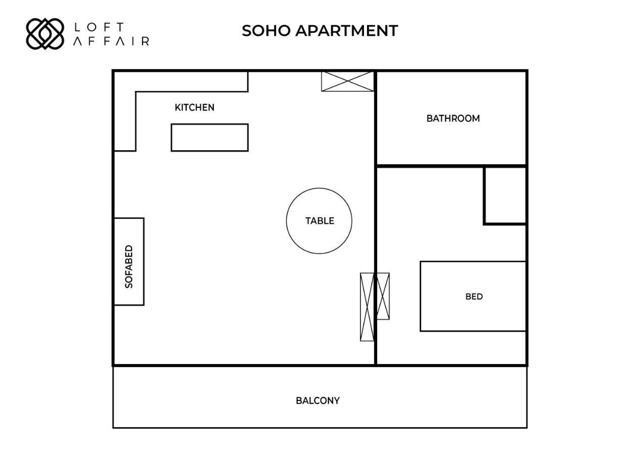 Soho Apartment By Loft Affair Krasków Eksteriør bilde